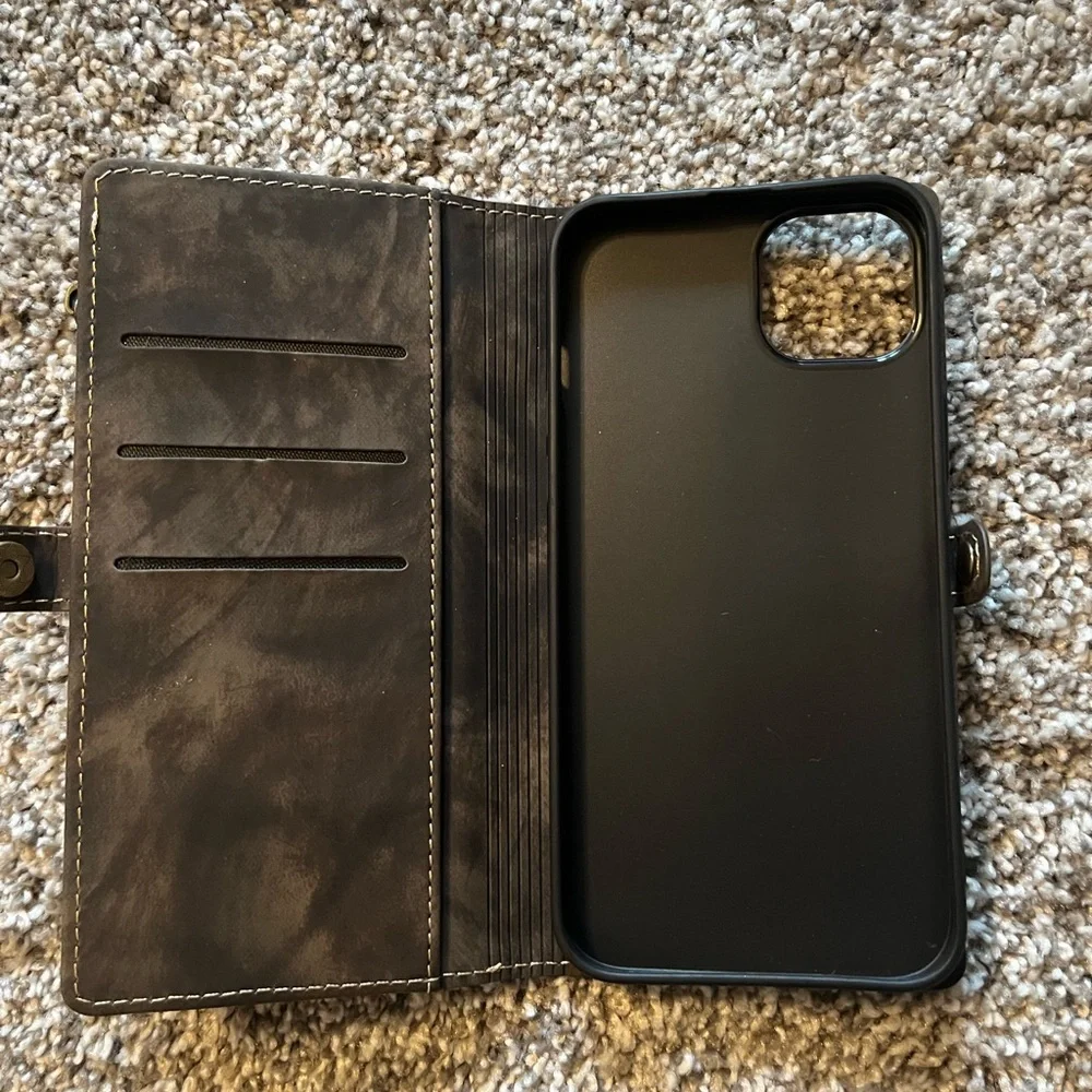 Faux Leather Wallet/Phone Case